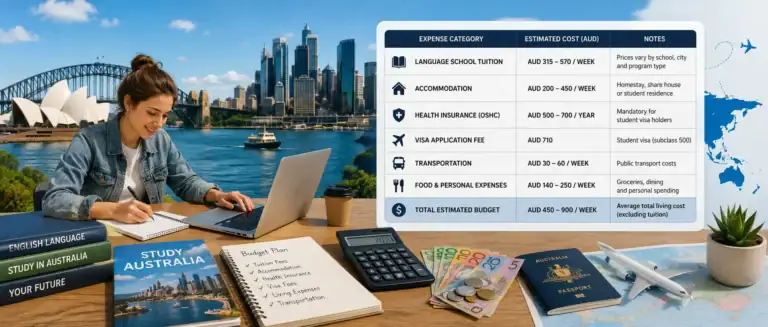 How Much Do Australian Language School Prices Cost in 2026?